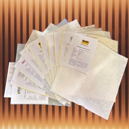 Wadding Sample Pack for Quilters
