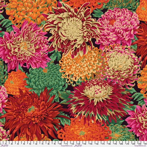 PWPJ041.Red Japanese Chrysanthemum