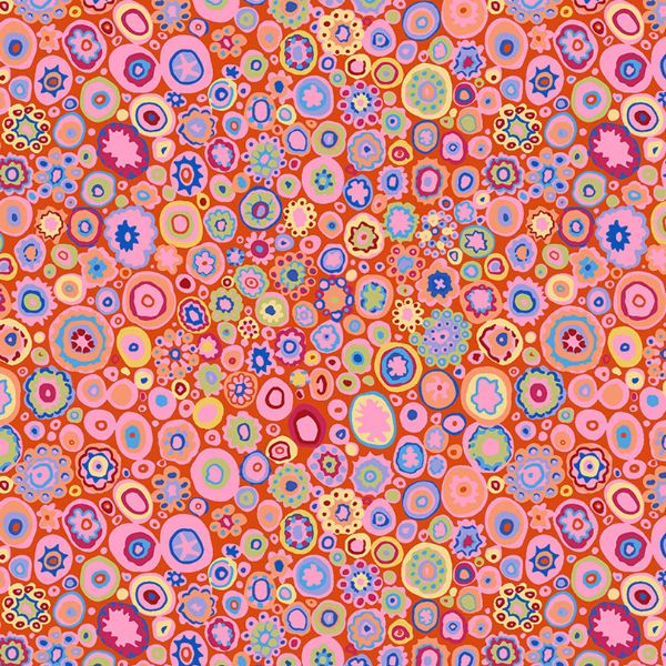 PWGP020.Pink Paperweight, Kaffe Fassett Classics