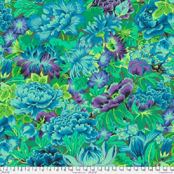 PWPJ064.Green Lavinia, Philip Jacobs, Kaffe Fassett PWPJ064.Green Lavinia, Philip Jacobs, Kaffe Fassett