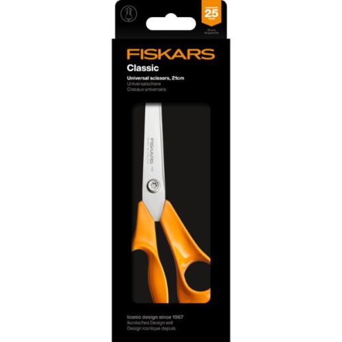 F1075032 Fiskars Classic Universal Scissors 21cm8.25in