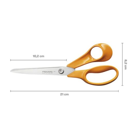 F1075032 Fiskars Classic Universal Scissors 21cm8.25in