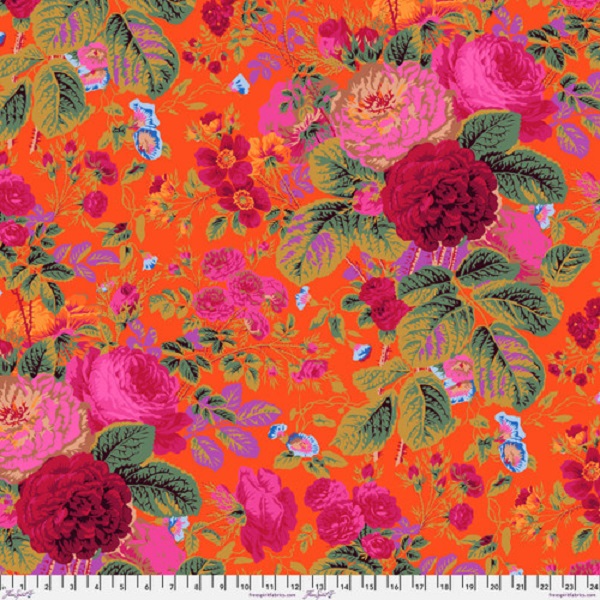 PWPJ053.TOMATO Gradi Floral Kaffe Fassett Collective Spring 2025