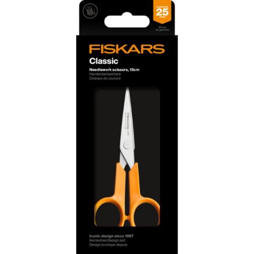 F1075057 Fiskars EmbrF1075057 Fiskars Embroidery Needlework Scissors 13cm5inoideryNeedlework Scissors 13cm5in