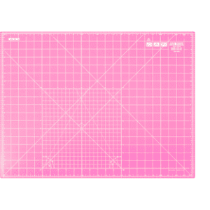 Rotary Cutting Mat: 60x45cm 23.5x17.75in: Pink