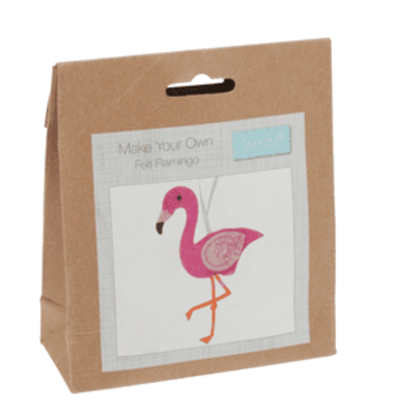 GCK035 Felt Kit - Make Your Own Flamingo