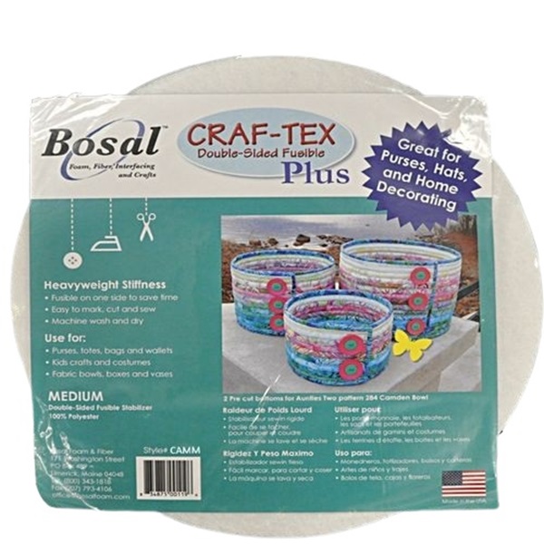 Bosal Pre-Cut Bowl Bases Medium Craf-tex plus CAMM