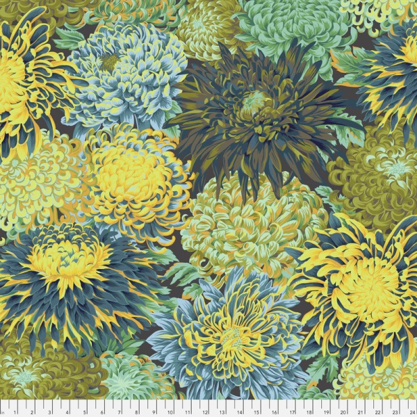 PJ41.FORES Japanese Chrysanthemum, Philip Jacobs, Kaffe Fassett Classics