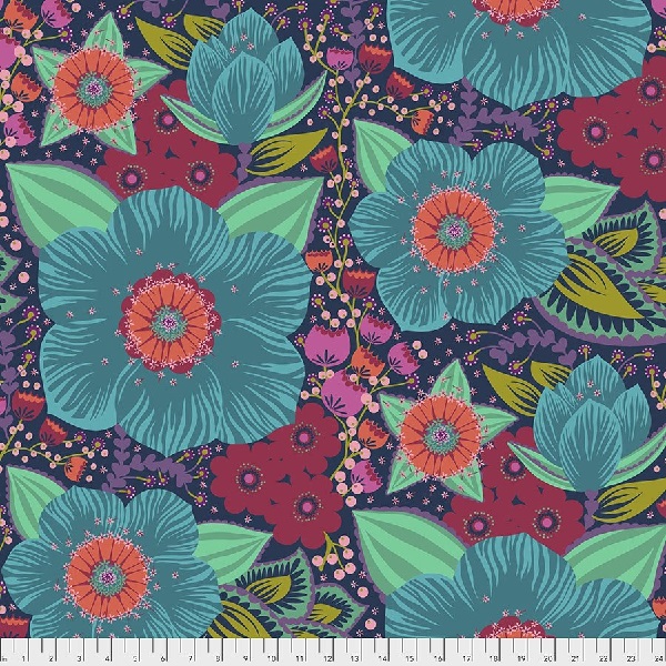 QBAH002Turquoise Extra Wide Backing Fabric