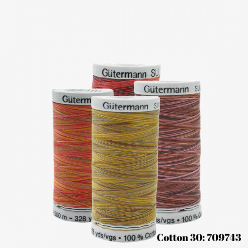 Machine Quilting/ Embroidery Thread - Sulky Cotton 30: 709743