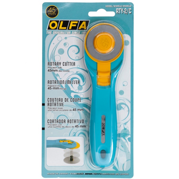 45mm Rotary Cutter Quick Change Blade Olfa RTY-2\C
