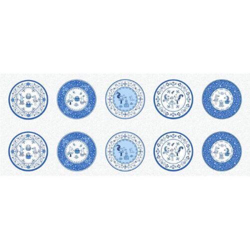 A428 Tea Time Plate Panel Lewis & Irene