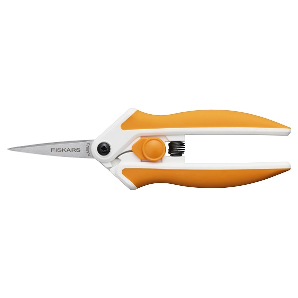 F1070029 Scissors Easy Action Softgrip, Micro-Tip 15cm Fiskars