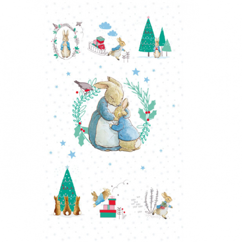 Peter Rabbit Christmas Panel