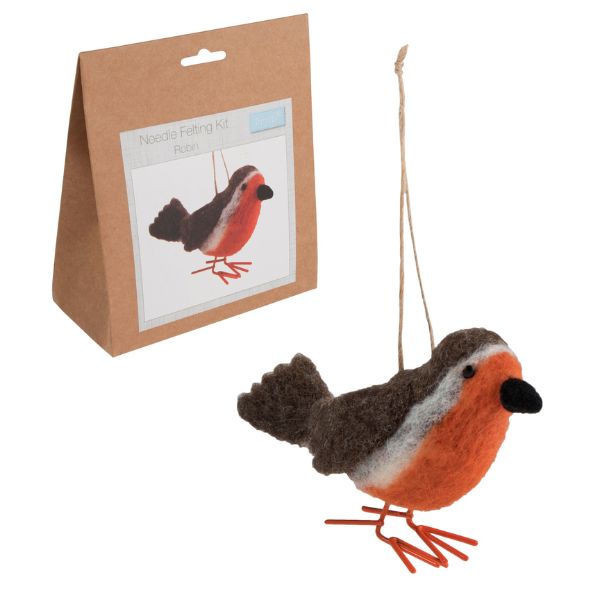 TCK0012 Robin_ Needle Felting Kit