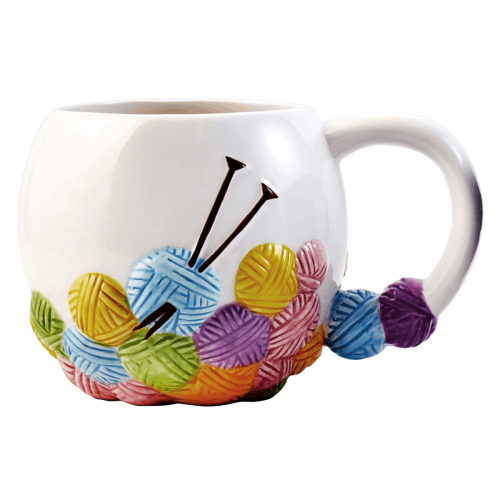 Knitting Mug-N43714 Knitting Design