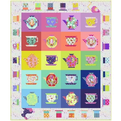Tula Pink Mad Hatters Tea Party Quilt Kit
