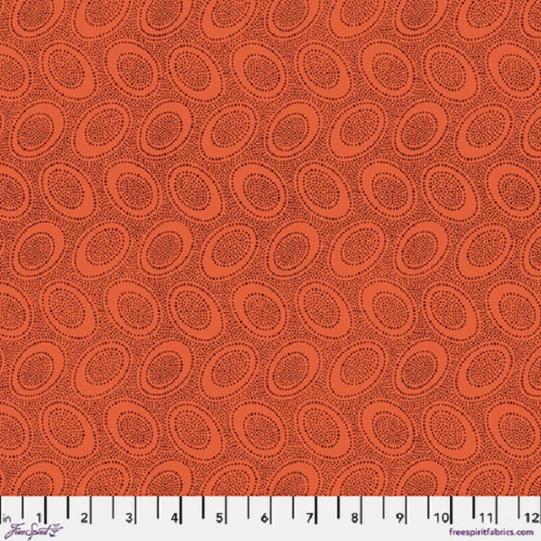 GP71.Orange Aboriginal Dot, Kaffe Fassett Classics
