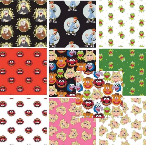 The Muppets: 10 x Fat Quarter Pack