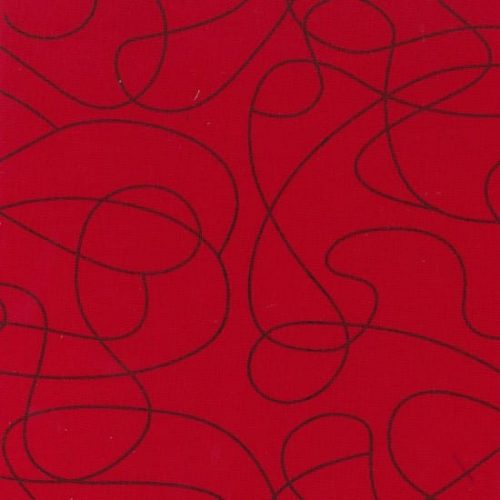 Extra Wide Backing Fabric Squiggle