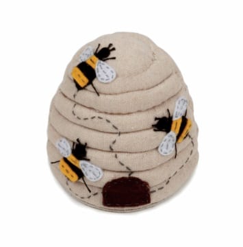 Pin Cushion with Bee Design