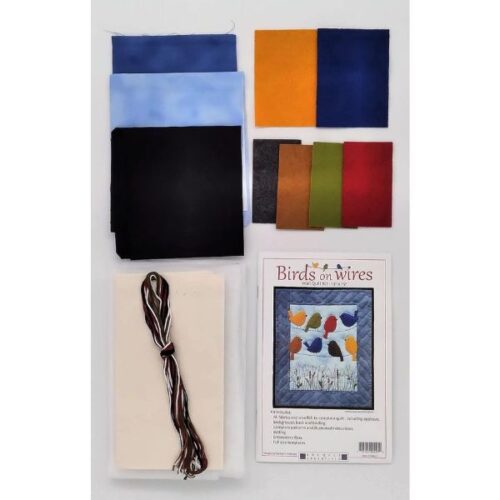 K0421 Birds On A Wire Kit: Wall Quilt Kit: Rachel's of Greenfield