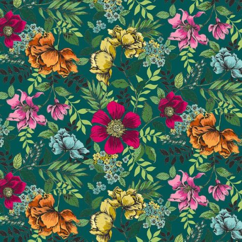 Jewel Tones 2424-T Floral