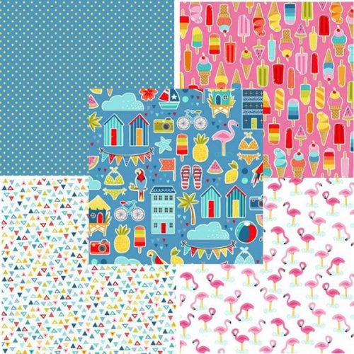 Pool Party Fat Quarter-Two