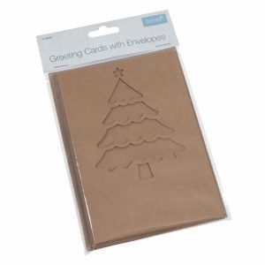 Kraft Cards Christmas Tree-TTCARDS\001