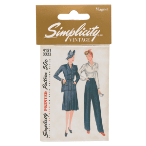 Simplicity Vintage Magnet Patterns-4151/3322