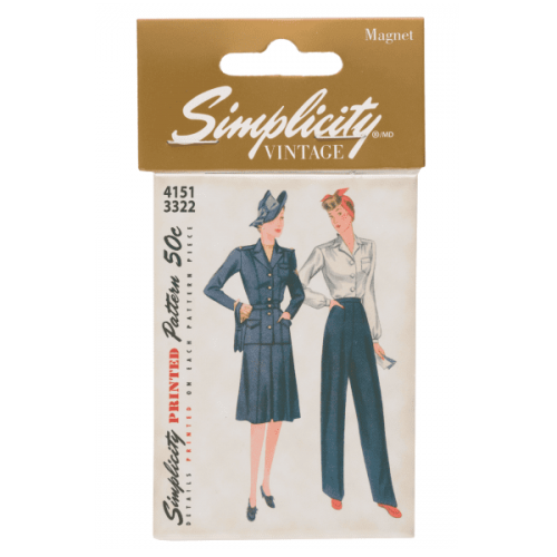 Simplicity Vintage Magnet Patterns-4151/3322
