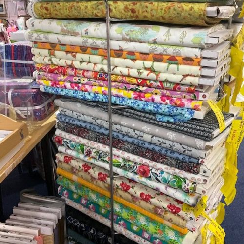 Sale Fabrics: £6/m