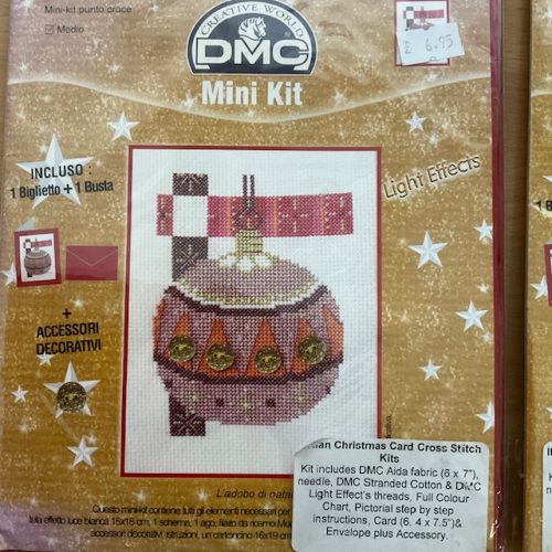 DMC Mini Kit Counted Cross Stitch Kit Ornament