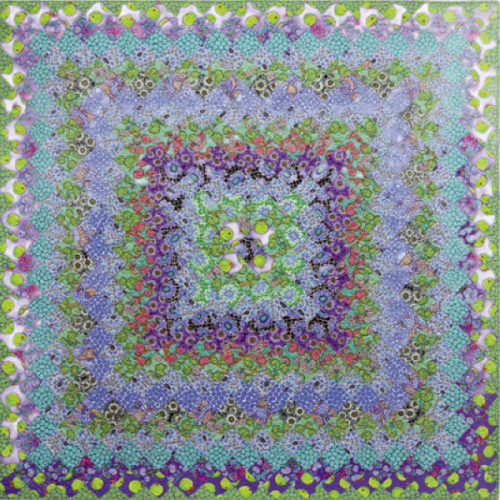 Quilts in Wales Lavender & Sage