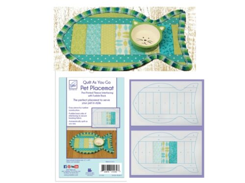 JT1439 Quilt As You Go Pet Placemats