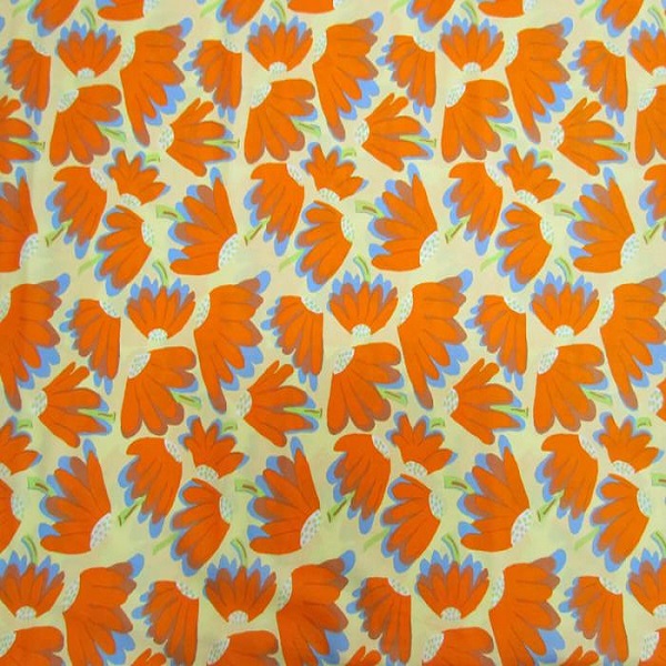 PWBM044 Yellow Lazy Daisy Kaffe Fassett