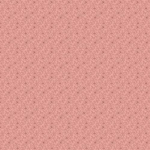 2955-E Azalea Rose Quartz Sewing Basket Edyta Sitar