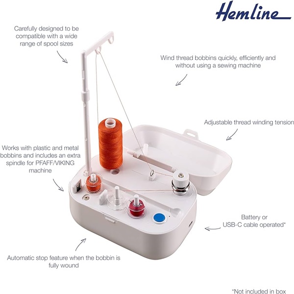 H4919 Hemline Automatic Bobbin Winder