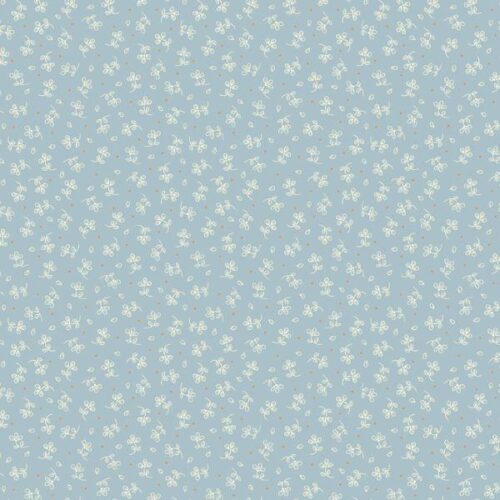 A776.2 Small Flowers Blue Grandma's Quilts