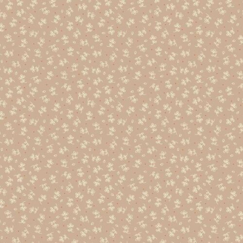 A776.3 Small Flowers Natural Grandma's Quilts