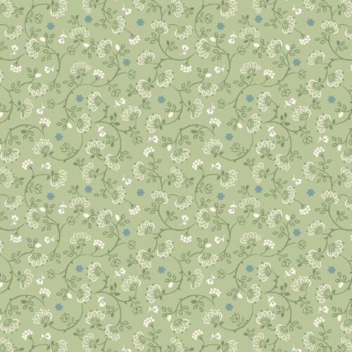 A778.2 Flower Chains Green Grandma's Quilts