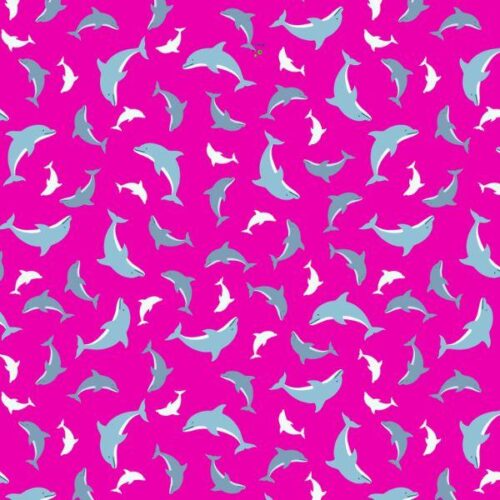 A782.2 Dolphins on Pink