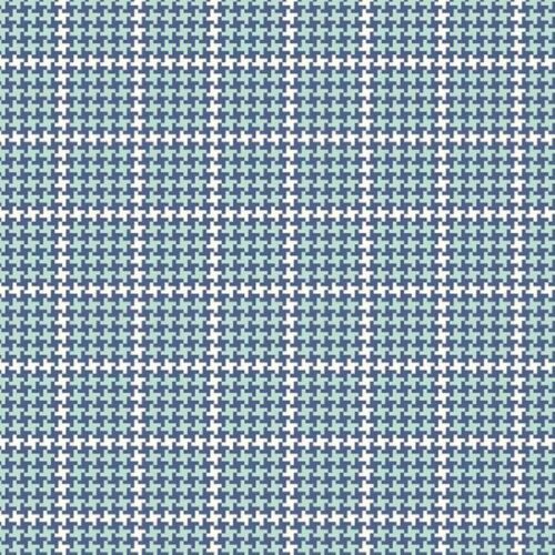 C11554 Denim Houndstooth