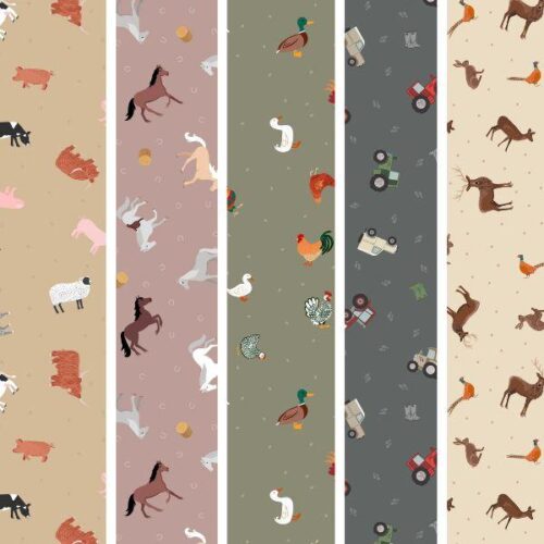 Small Things Countryside Col 3 Fat Quarter Pack