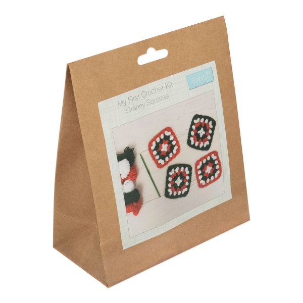 My First Crochet Kit Granny Squares GCK215