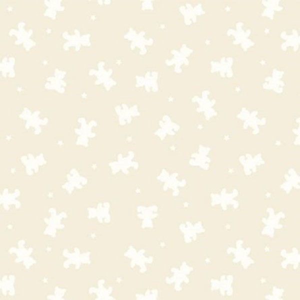 TT2.2.White on Cream Bears Tiny Tonals Lewis & Irene