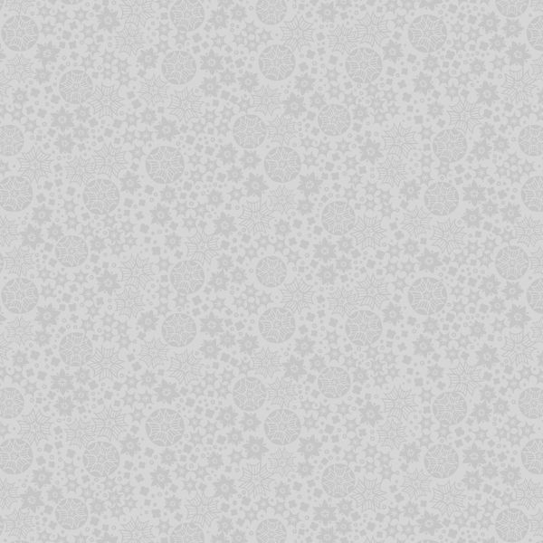 Tiny Tonals TT13.3 Sea Holly Floral Grey on Grey Lewis & Irene