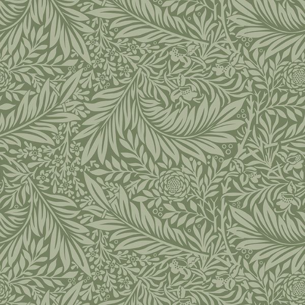 3306, 108" Larkspur-Sage, William Morris