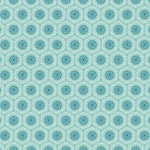 A805-3 Χάλκη (Chalki) Chalki tile on green, Lewis & Irene