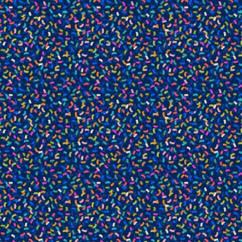 A808-3 Carnival on dark blue, Bahia, Lewis & Irene